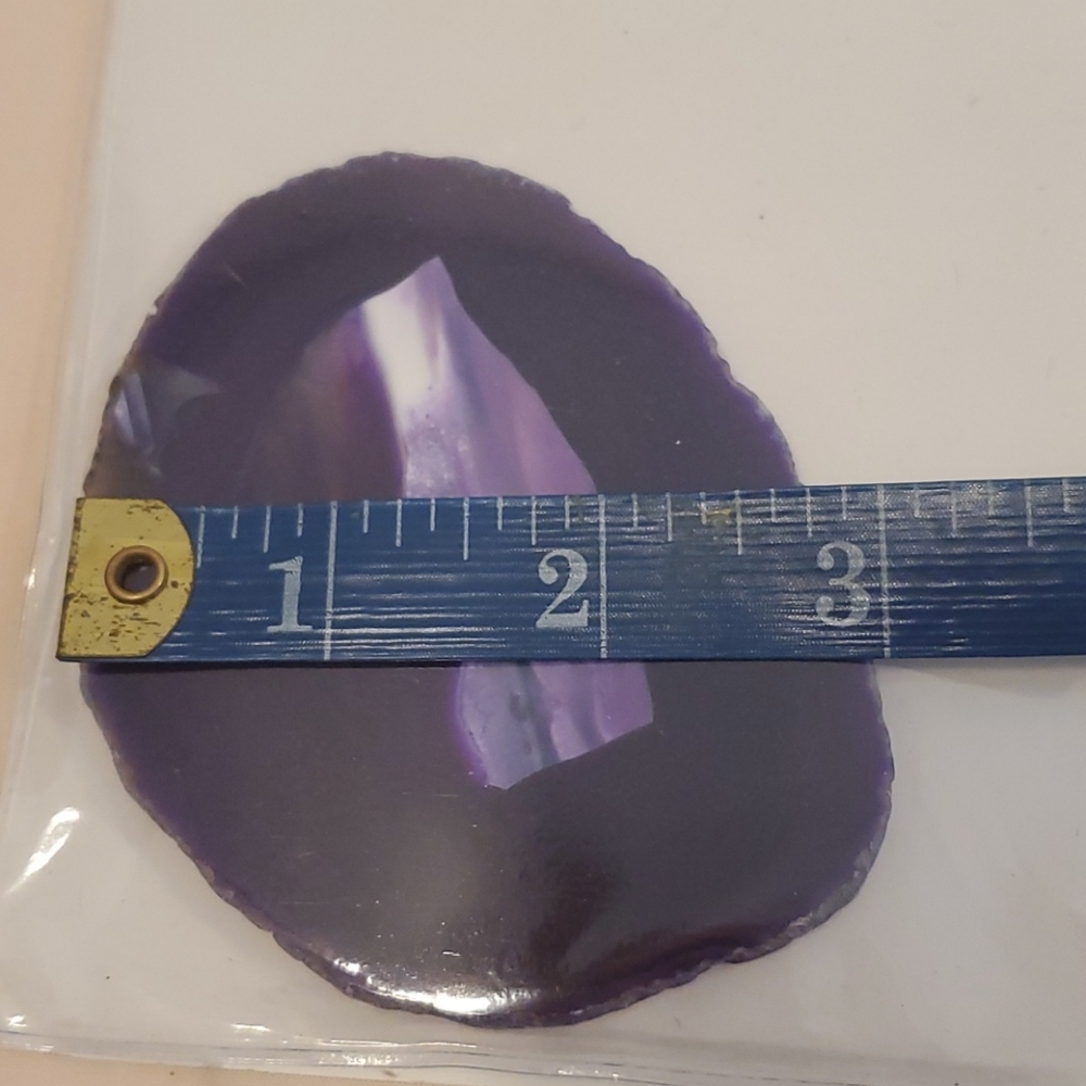 3 Agate Pieces - Picture 3 of 7
